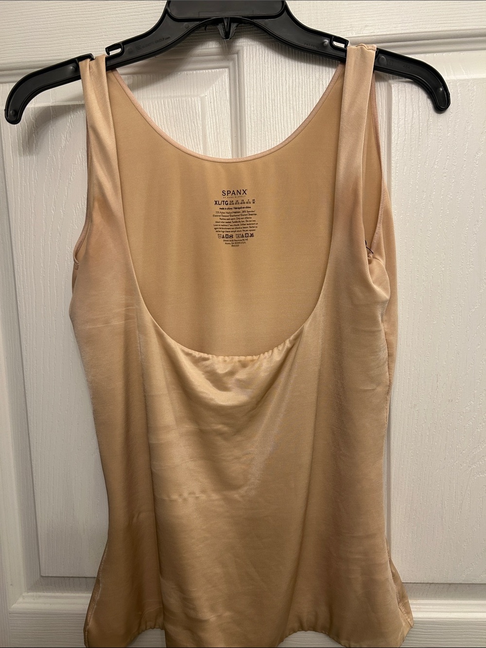 SPANX Nude Satin-Look Shell Top